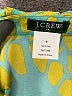 J.Crew 100% Silk Yellow Sleeveless Silk Top Size 0 - photo 7