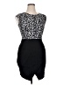 Bar III Animal Print Black Cocktail Dress Size XL - photo 1