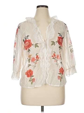 Assorted Brands 3/4 Sleeve Blouse (view 1)
