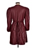 BCBG Paris 100% Polyurethane Burgundy Coat Size L - photo 2