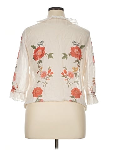 Assorted Brands 3/4 Sleeve Blouse (view 2)