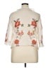 Assorted Brands Floral Ivory 3/4 Sleeve Blouse Size XL - photo 2