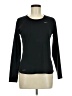 Nike 100% Polyester Black Long Sleeve T-Shirt Size M - photo 1