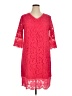 Unbranded Red Cocktail Dress Size 1X - photo 1