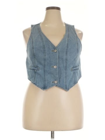 Assorted Brands Denim Vest (view 1)