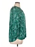 J.Jill Paisley Green 3/4 Sleeve Blouse Size XL - photo 4