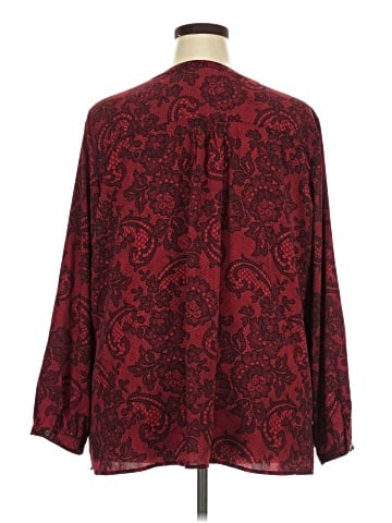 Croft & Barrow Long Sleeve Blouse (view 2)