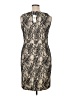 Chaps 100% Polyester Black Cocktail Dress Size 14 - photo 2