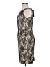 Chaps 100% Polyester Black Cocktail Dress Size 14 - photo 5