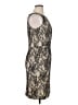 Chaps 100% Polyester Black Cocktail Dress Size 14 - photo 4