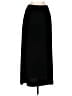 Ann Taylor 100% Polyester Solid Black Formal Skirt Size 6 - photo 1
