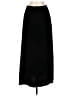 Ann Taylor 100% Polyester Solid Black Formal Skirt Size 6 - photo 2