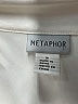 metaphor Ivory Sleeveless Blouse Size M - photo 7