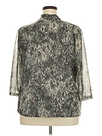 Dana Buchman 3/4 Sleeve Blouse (view 2)
