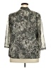 Dana Buchman Silver 3/4 Sleeve Blouse Size 3X - photo 2