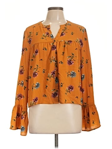 Mimi Chica Long Sleeve Blouse (view 1)