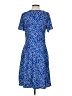 Unbranded 100% Polyester Polka Dots Blue Casual Dress Size S - photo 2