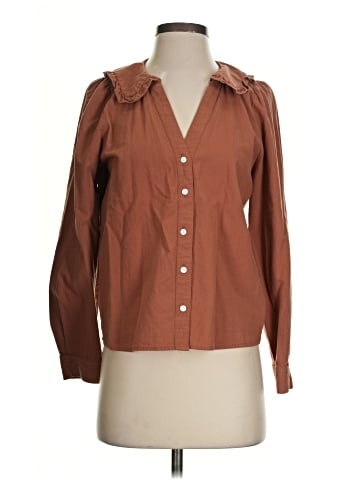 Madewell Long Sleeve Blouse (view 1)