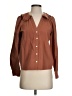 Madewell Brown Long Sleeve Blouse Size 0 - photo 1
