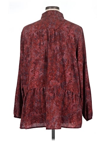 LOGO by Lori Goldstein Long Sleeve Blouse (view 2)