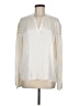 Current Air 100% Polyester Ivory Long Sleeve Blouse Size M - photo 1