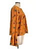 Mimi Chica Orange Long Sleeve Blouse Size L - photo 4