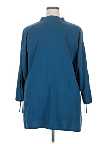 Eileen Fisher 3/4 Sleeve Button-Down Shirt (view 2)
