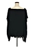 Torrid Black 3/4 Sleeve Blouse Size 5X Plus (6) - photo 2