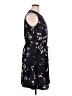 41Hawthorn 100% Polyester Floral Black Casual Dress Size 1X - photo 4