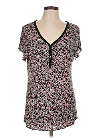 Secret Treasures Short Sleeve Blouse (view 1)