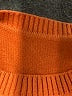 Unbranded Orange Sweater Vest Size L - photo 7