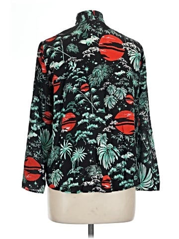 Rixo London 3/4 Sleeve Silk Top (view 2)