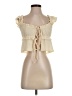 Shein Ivory Sleeveless Blouse Size 2 - photo 1