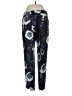 J.Crew 100% Polyester Print Black Casual Pants Size 4 - photo 2