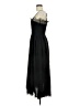 Unbranded 100% Polyester Black Cocktail Dress Size M - photo 5