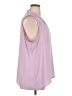 Halogen 100% Polyester Purple Sleeveless Blouse Size 1X - photo 4