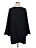 Halogen 100% Polyester Solid Black Casual Dress Size XL - photo 1