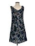 CAbi 100% Polyester Floral Blue Casual Dress Size XS - photo 1