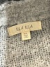 Illa Illa Argyle Silver Pullover Sweater Size Med - Lg - photo 7