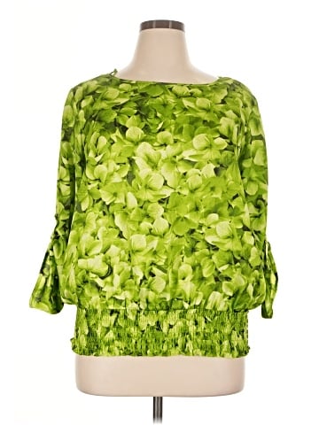 MICHAEL Michael Kors 3/4 Sleeve Blouse (view 1)