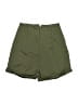 Unbranded Solid Green Khaki Shorts Size S - photo 2