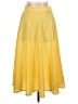 Chaus 100% Polyester Yellow Casual Skirt Size 12 - photo 1