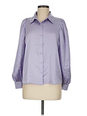 Ann Taylor Long Sleeve Blouse (view 1)