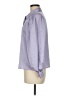 Ann Taylor 100% Polyester Purple Long Sleeve Blouse Size M (petite) - photo 5