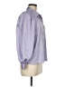 Ann Taylor 100% Polyester Purple Long Sleeve Blouse Size M (petite) - photo 4
