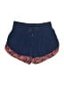 Lululemon Athletica Paisley Blue Athletic Shorts Size 4 - photo 1