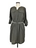 Mossimo 100% Polyester Solid Gray Casual Dress Size M - photo 1