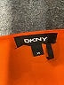 DKNY 100% Polyester Orange Short Sleeve Blouse Size XS - photo 7