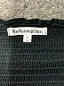 Reformation Black 3/4 Sleeve Top Size 6 - photo 7