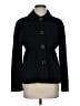 DKNY Black Wool Coat Size 4 - photo 1